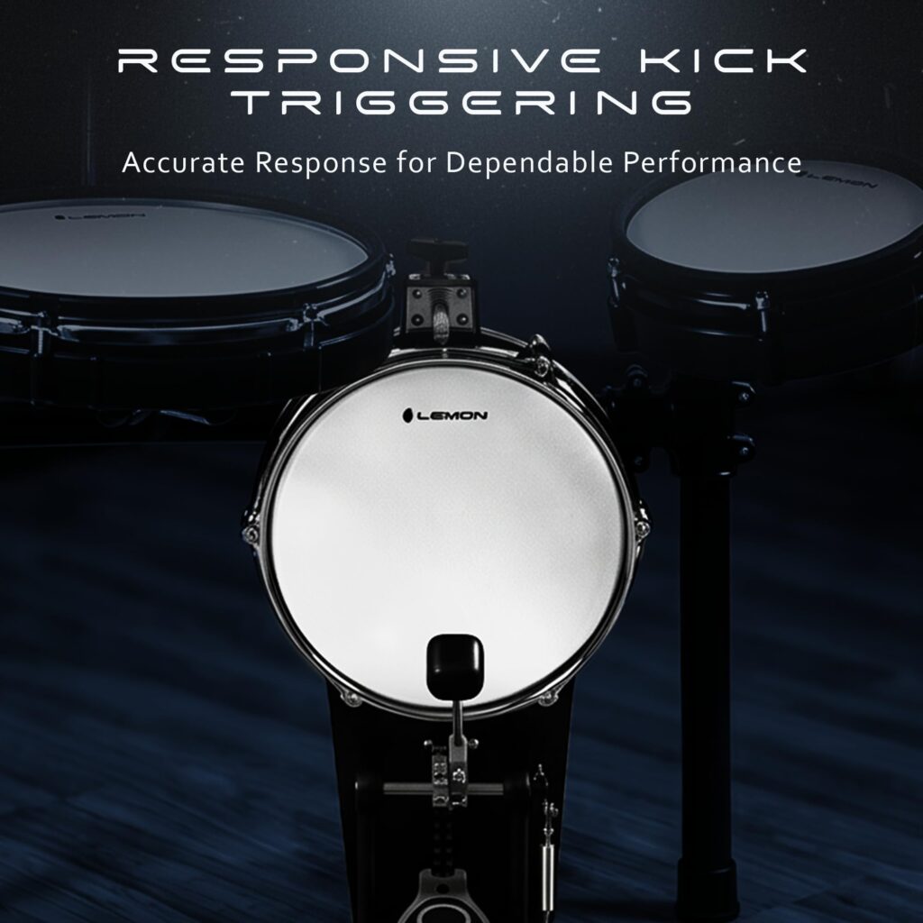 Lemon T550 12 inch Kick Electronic Drum Pad - view 4