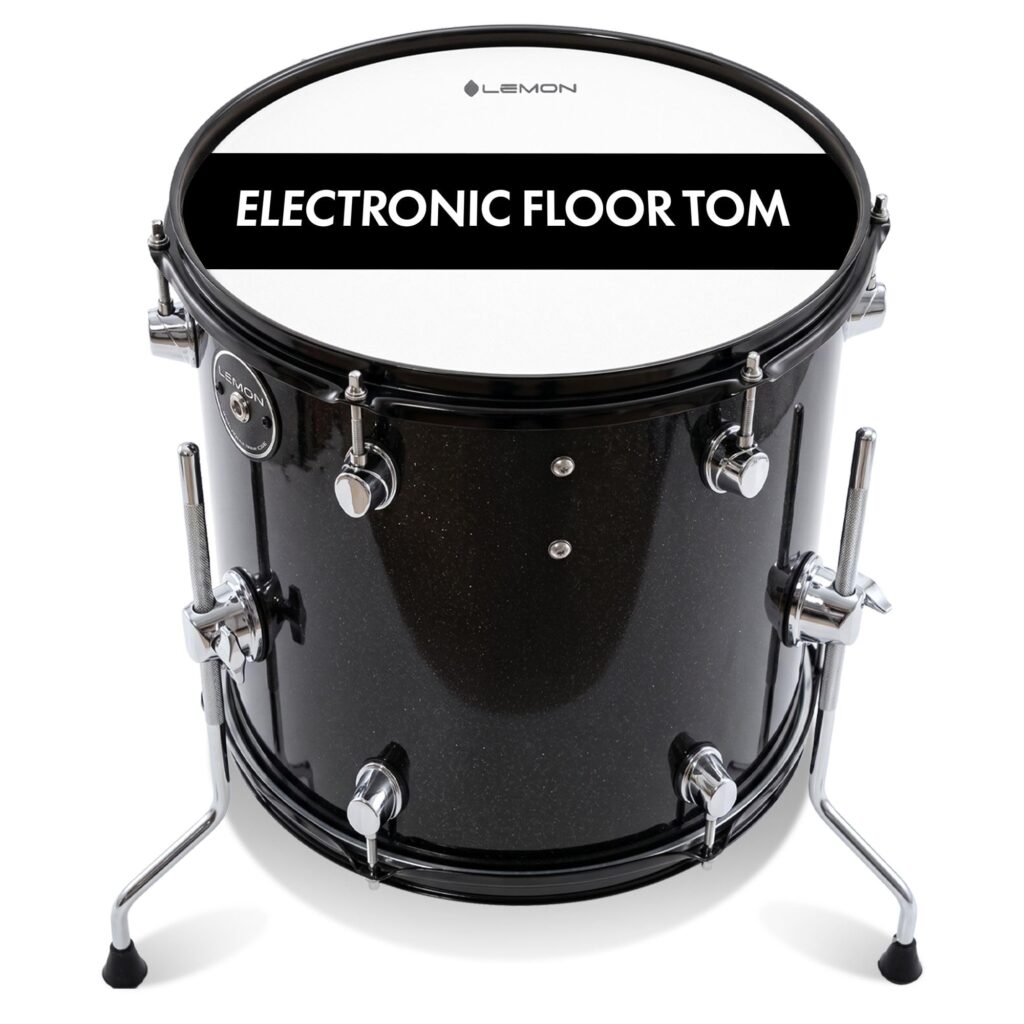 T950 13″x13″ Floor Tom – Lemon Electronic Drums