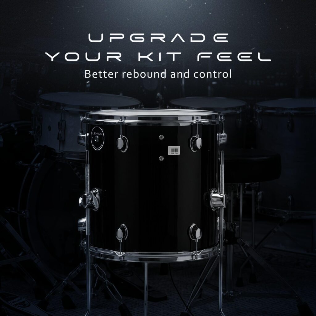 T950 13″x13″ Floor Tom – Lemon Electronic Drums