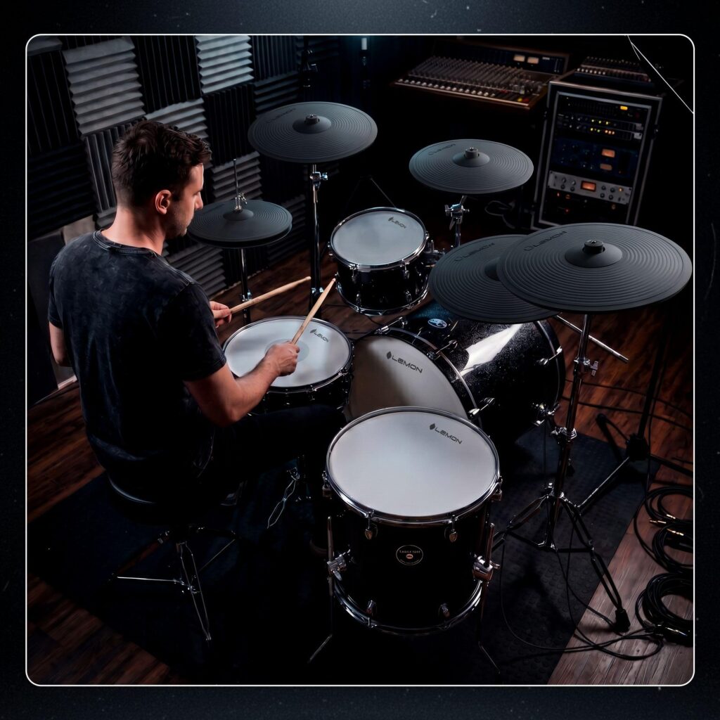 T950 13″x13″ Floor Tom – Lemon Electronic Drums