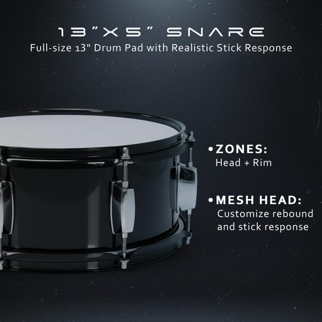 Lemon T950 13x5 inch Electronic Snare Drum - view 2
