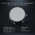 Lemon T950 13x5 inch Electronic Snare Drum - view 3